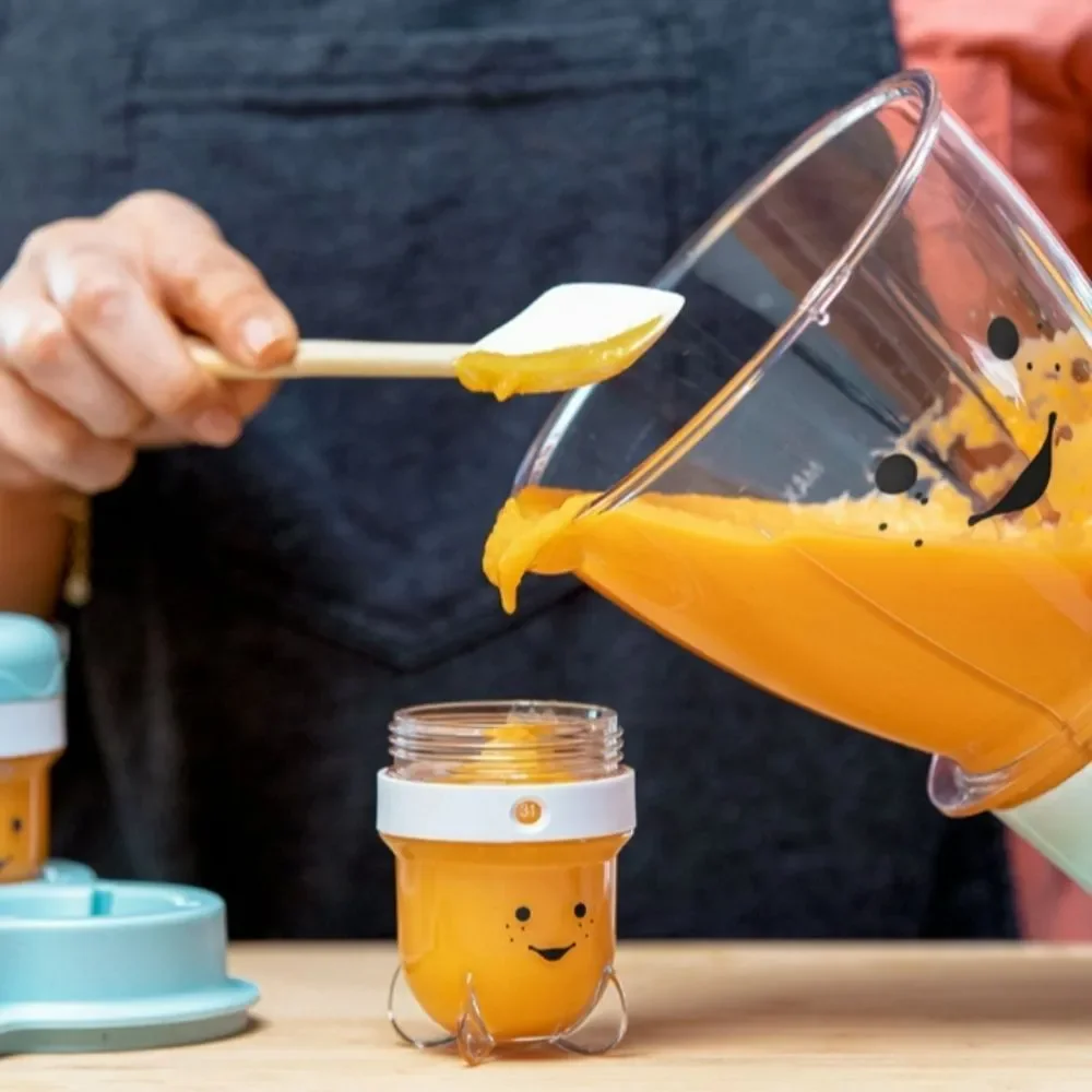 Nutribullet Baby Mini Blender in Light Blue - Baby Food Maker